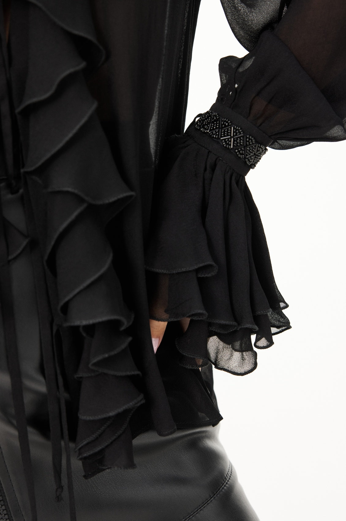 Crepe de chine blouse
