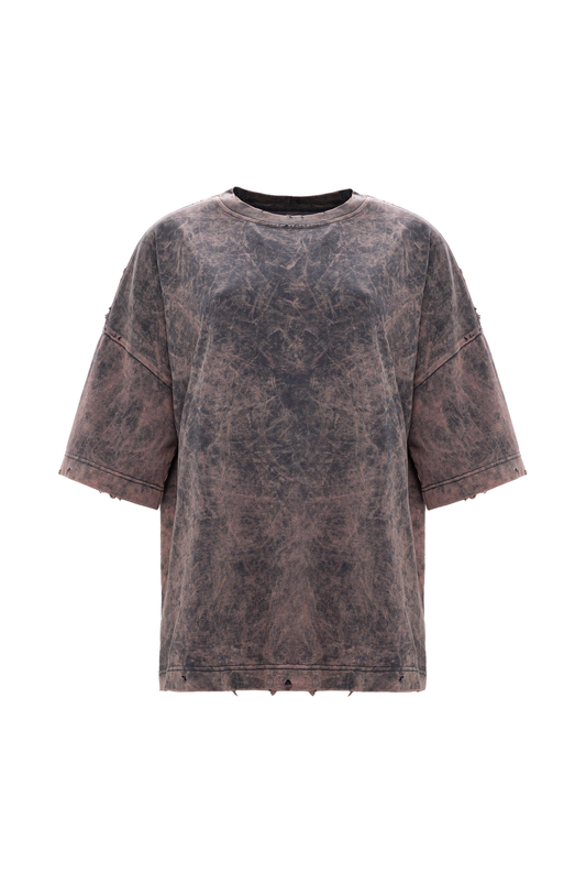 Acid wash grey t-shirt