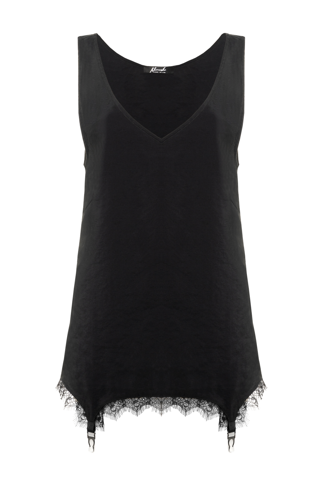 Black slip top
