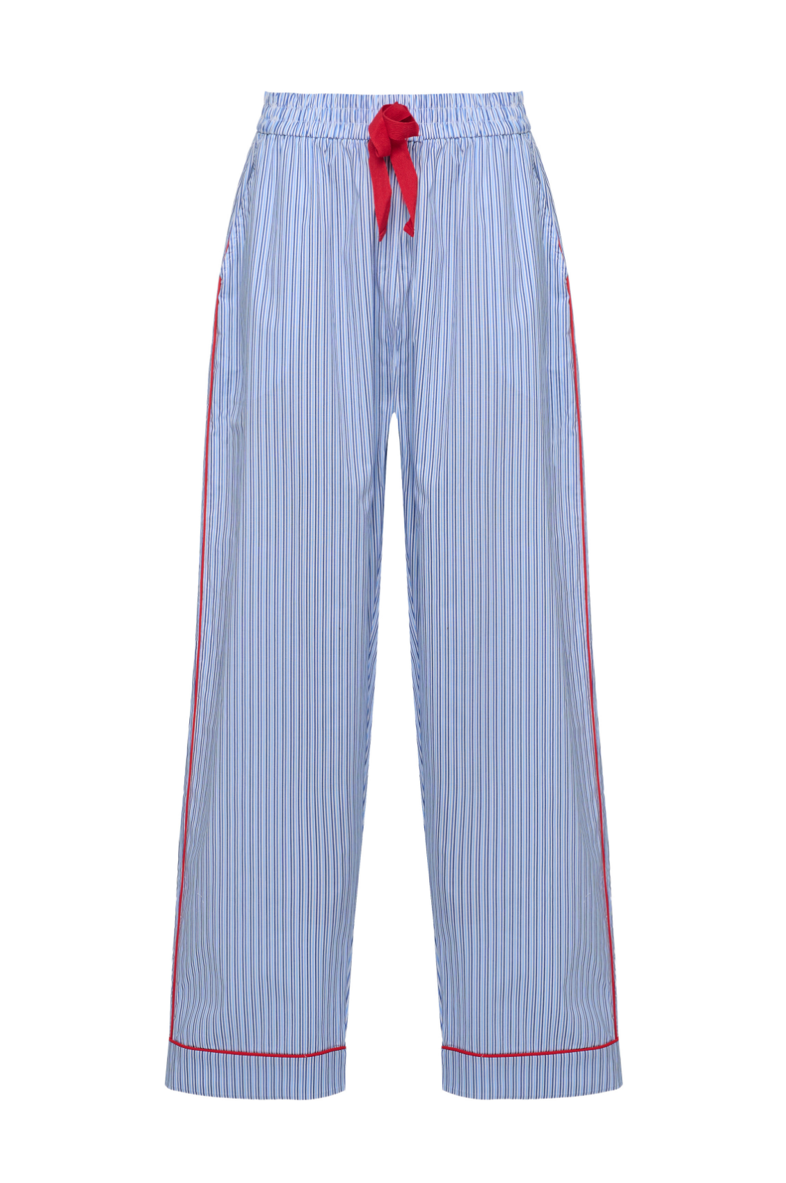 Blue striped pants