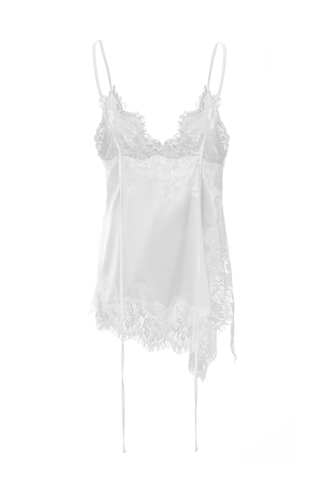 Ivory silk top